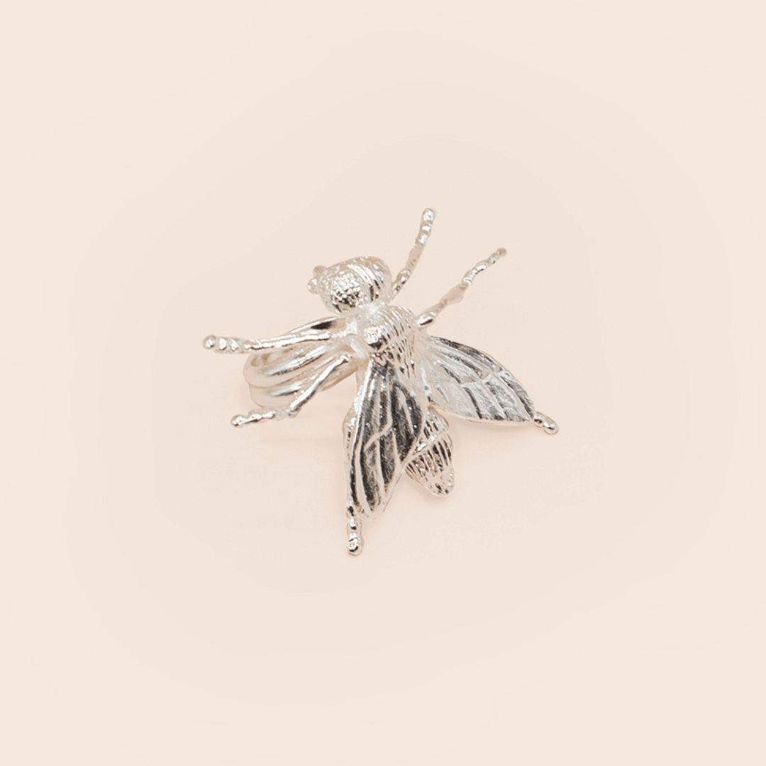 Fly ring silver