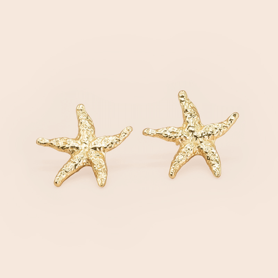 Starfish Earrings Front